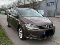 Gebraucht VW Sharan Highline 150 PS (110 kW) 2011 Braun Van / Kleinbus