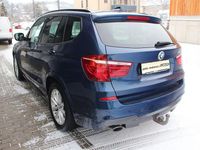 Gebraucht BMW X3 Sport Line 184 PS (135 kW) 2012 Blau SUV
