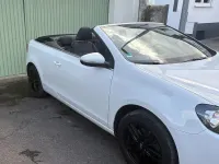 Gebraucht VW Golf Cabriolet 122 PS (89 kW) 2013 Weiß Cabrio
