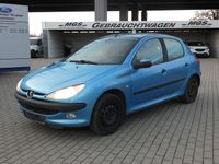 Gebraucht Peugeot 206 Style 75 PS (55 kW) 1999 Farbe blau tivoli/metalliclac Limousine