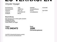 Gebraucht Chrysler Voyager 2025 Weiß Van / Kleinbus