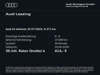 Używany Audi A3 Performance 204 KM (150 kW) 2025 Biały Sedan/Limuzyna