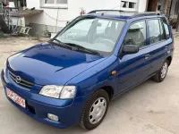 Gebraucht Mazda Demio 75 PS (55 kW) 2001 Blau metalic Kleinwagen