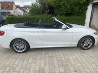 gebraucht BMW 220 d Cabrio Sport- Aut. M Sport Frauenfahrzeug AHK Top Zust