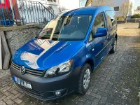 Käytetty VW Caddy 86 HP (63 kW) 2011 Sininen Tila-auto