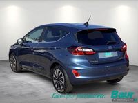 Gebraucht Ford Fiesta Titanium X 125 PS (91 kW) 2023 Chromablau metallic Kleinwagen