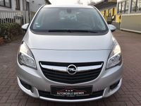 Gebraucht Opel Meriva drive 120 PS (88 kW) 2017 Silber Van / Kleinbus