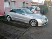 Gebraucht Mercedes CLK200 183 PS (134 kW) 2007 Silber Coupé