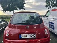 Gebraucht Nissan Micra Acenta 88 PS (64 kW) 2009 Rot Kleinwagen