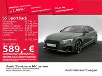 Gebraucht Audi S5 341 PS (250 kW) 2023 Distriktgrün metallic Coupé