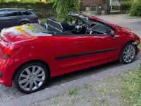 Gebraucht Peugeot 207 CC RC 120 PS (88 kW) 2008 Rot Cabrio
