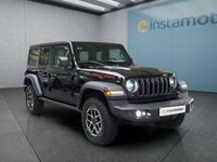 Gebraucht Jeep Wrangler Rubicon 272 PS (200 kW) 2024 Schwarz SUV