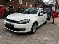 Gebraucht VW Golf VI 80 PS (58 kW) 2009 Weiß Kleinwagen