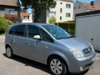 Gebraucht Opel Meriva 87 PS (63 kW) 2003 Silber Van / Kleinbus