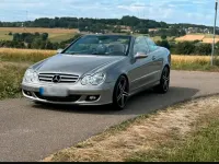 Gebraucht Mercedes CLK320 224 PS (164 kW) 2007 Silber Cabrio
