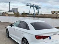 Brugt Audi A3 S-Line 116 HK (85 kW) 2018 Hvid Sedan