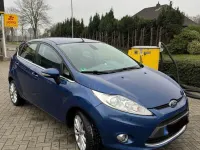 Gebraucht Ford Fiesta Titanium 2009 Blau Kleinwagen