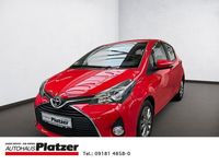 Gebraucht Toyota Yaris Comfort 90 PS (66 kW) 2015 Rot Kleinwagen