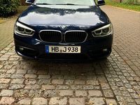 Gebraucht BMW 118 Advantage 136 PS (100 kW) 2017 Blau Kleinwagen