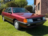 Gebraucht Audi 100 115 PS (84 kW) 1990 Rot Limousine