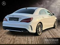 Gebraucht Mercedes CLA200 AMG line 156 PS (114 kW) 2017 Unilack polarweiß Coupé