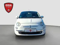 Gebraucht Fiat 500 Lounge 86 PS (63 kW) 2012 Weiß Kleinwagen