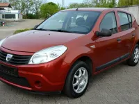Gebraucht Dacia Sandero 75 PS (55 kW) 2009 Orange Limousine