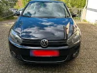 Gebraucht VW Golf VI Style 80 PS (58 kW) 2011 Schwarz Kleinwagen