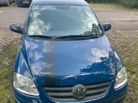 Gebraucht VW Fox 54 PS (39 kW) 2009 Blau Kleinwagen