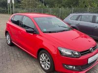 Gebraucht VW Polo Style 69 PS (50 kW) 2012 Rot Kleinwagen