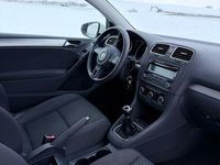 Gebraucht VW Golf VI Style 105 PS (77 kW) 2011 Weiß Kleinwagen