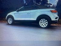 Gebraucht VW T-Roc Cabriolet 150 PS (110 kW) 2020 Weiß Cabrio