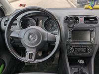 Gebraucht VW Golf VI 122 PS (89 kW) 2009 Schwarz Kleinwagen