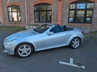 Gebraucht Mercedes SLK350 272 PS (200 kW) 2006 Silber Cabrio
