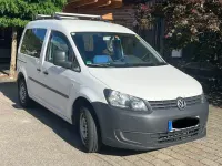 Gebraucht VW Caddy Trendline 75 PS (55 kW) 2012 Weiß Van / Kleinbus
