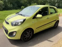 Gebraucht Kia Picanto 69 PS (50 kW) 2013 Gelb Kleinwagen