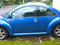 Gebraucht VW New Beetle Highline 115 PS (84 kW) 2000 Blau Kleinwagen