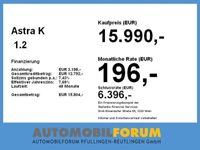 gebraucht Opel Astra 1.2 Turbo Edition LM LED PDC W-Paket