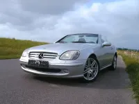 Second-hand Mercedes SLK200 163 CP (119 kW) 2002 Argintiu Cabrio