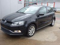 Gebraucht VW Polo LOUNGE 90 PS (66 kW) 2015 Schwarz Limousine