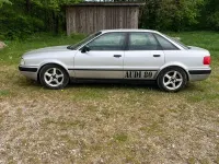 Käytetty Audi 80 116 HP (85 kW) 1994 Hopea Sedan