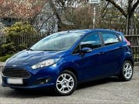 Gebraucht Ford Fiesta 101 PS (74 kW) 2014 Blau Kleinwagen