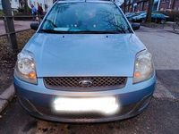 Gebraucht Ford Fiesta Ghia 69 PS (50 kW) 2006 Blau Kleinwagen
