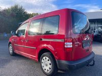 Second-hand VW Caddy 109 CP (80 kW) 2015 Roșu Monovolum