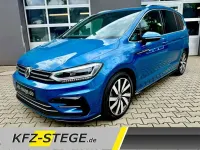 Gebraucht VW Touran R-line 190 PS (139 kW) 2017 Blau Van / Kleinbus