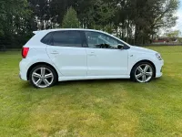 Gebraucht VW Polo R-line 90 PS (66 kW) 2016 Weiß Kleinwagen