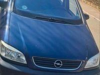 Gebraucht Opel Zafira 125 PS (91 kW) 2001 Blau Van / Kleinbus