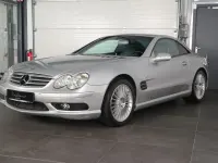 Gebraucht Mercedes SL55 AMG AMG 500 PS (367 kW) 2004 744 brillantsilber Cabrio
