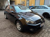 Gebraucht VW Golf VI 122 PS (89 kW) 2010 Schwarz Kleinwagen