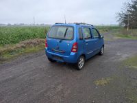 Gebraucht Suzuki Wagon R 60 PS (44 kW) 2002 Blau Van / Kleinbus